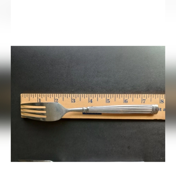 Hampton Silversmiths Avignon 2 Stainless GLOSSY Flatware Forks 7 3/4" Se… - Picture 15 of 15